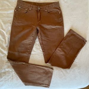 Tainted Denim Mens Jeans - Brown